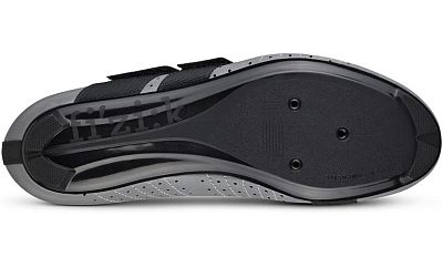 Превью  Велотуфли шоссейные FIZIK Tempo Powerstrap R5 Reflective Grey/Black